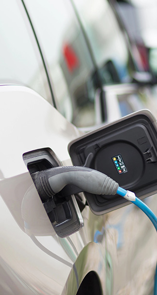 Ev Electronic vehicle charging with ev insurance